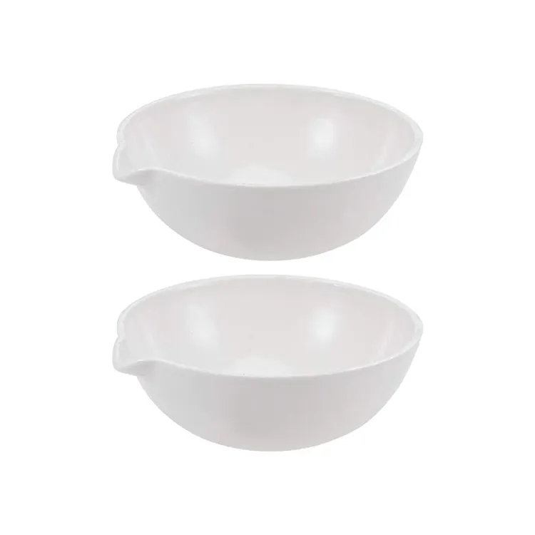 60ml 100ml 125ml 200ml Mias Galaithe poircealláin a Úsáidtear i Saotharlann na Ceimice